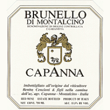 Brunello di Montalcino 2015 DOCG - Capanna